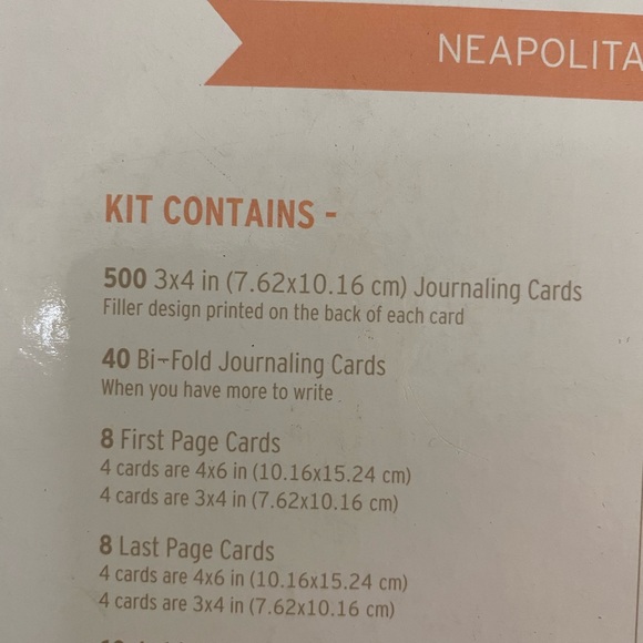 Project Life NEAPOLITAN Core Kit 616 pieces NWT - Picture 7 of 7